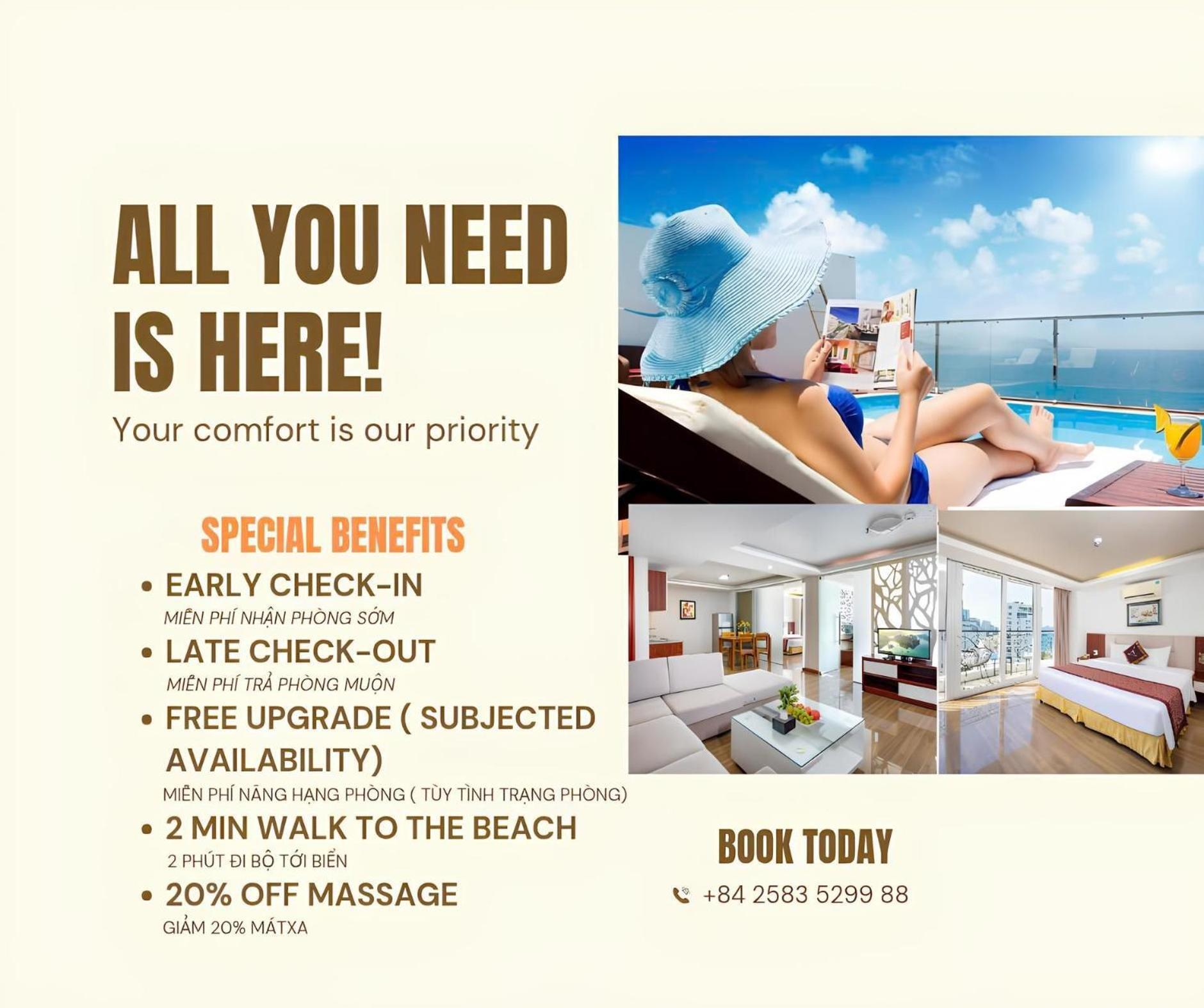 Paris Nha Trang Hotel Bagian luar foto